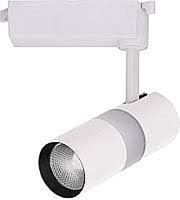 Светильник трековый светодиодный Feron AL108 220В 12+5Вт 1080Лм 4000К+6500К IP40 35° белый картинка 